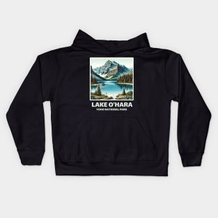 LAKE O'HARA YOHO NATIONAL PARK Kids Hoodie